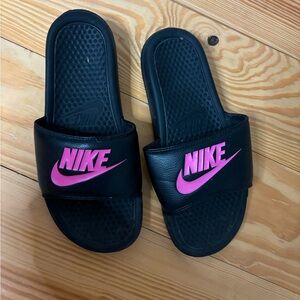 Nike slides. Great condition.will accept offers